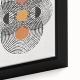 Contemporary Dining Art Pieces - Abstract Geometric Print