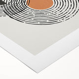 Contemporary Dining Art Pieces - Abstract Geometric Print