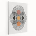 Contemporary Dining Art Pieces - Abstract Geometric Print