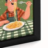 Extra large framed canvas featuring textured black wall art with colorful abstract designs, ideal for living room decor.