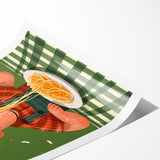 Extra large wall art featuring line art flowers in black on a white rolled canvas, suitable for large living room decor.