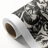 Expressionist Animal Print – Modern Monochrome Abstract Wall Art