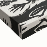 Expressionist Animal Print – Modern Monochrome Abstract Wall Art