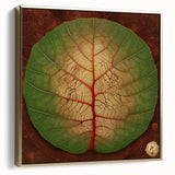 Framed canvas wall art showcasing a vibrant floral design with silver and gold accents, perfect for enhancing modern home decor. The artwork features intricate botanical elements against a neutral background, adding elegance and charm to any living space.