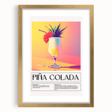 Abstract art print featuring swirling patterns in muted gold and white tones, framed in gold, ideal for dining room decor.