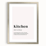 Textured abstract art print with swirls in muted earth tones, framed with a silver mat, suitable for bedroom decor.