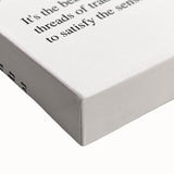 Large art canvas featuring a monochrome landscape painting, ideal for bedroom wall decor.