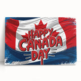 Canadian Heritage Wall Art - Patriotic Canadian Flag & Maple Leaf Wall Art