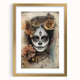 Timeless Floral Catrina – Día de los Muertos Art Prints