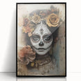 Timeless Floral Catrina – Día de los Muertos Art Prints