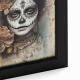 Timeless Floral Catrina – Día de los Muertos Art Prints