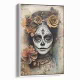 Timeless Floral Catrina – Día de los Muertos Art Prints