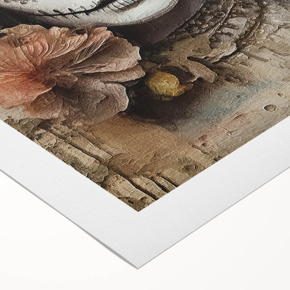 Timeless Floral Catrina – Día de los Muertos Art Prints