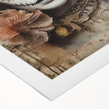 Timeless Floral Catrina – Día de los Muertos Art Prints