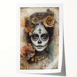Timeless Floral Catrina – Día de los Muertos Art Prints