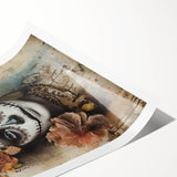 Timeless Floral Catrina – Día de los Muertos Art Prints