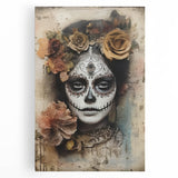Timeless Floral Catrina – Día de los Muertos Art Prints