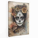 Timeless Floral Catrina – Día de los Muertos Art Prints