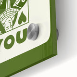 Lucky You Shamrock Wall Art - Celtic Irish Wall Art Decorations