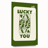Lucky You Shamrock Wall Art - Celtic Irish Wall Art Decorations