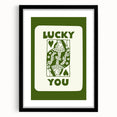 Lucky You Shamrock Wall Art - Celtic Irish Wall Art Decorations
