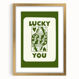 Lucky You Shamrock Wall Art - Celtic Irish Wall Art Decorations