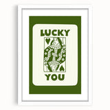 Lucky You Shamrock Wall Art - Celtic Irish Wall Art Decorations