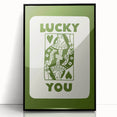 Lucky You Shamrock Wall Art - Celtic Irish Wall Art Decorations