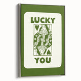 Lucky You Shamrock Wall Art - Celtic Irish Wall Art Decorations