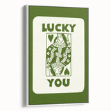 Lucky You Shamrock Wall Art - Celtic Irish Wall Art Decorations
