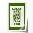 Lucky You Shamrock Wall Art - Celtic Irish Wall Art Decorations