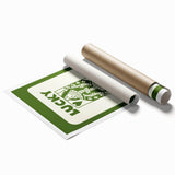 Lucky You Shamrock Wall Art - Celtic Irish Wall Art Decorations