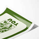 Lucky You Shamrock Wall Art - Celtic Irish Wall Art Decorations