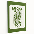 Lucky You Shamrock Wall Art - Celtic Irish Wall Art Decorations