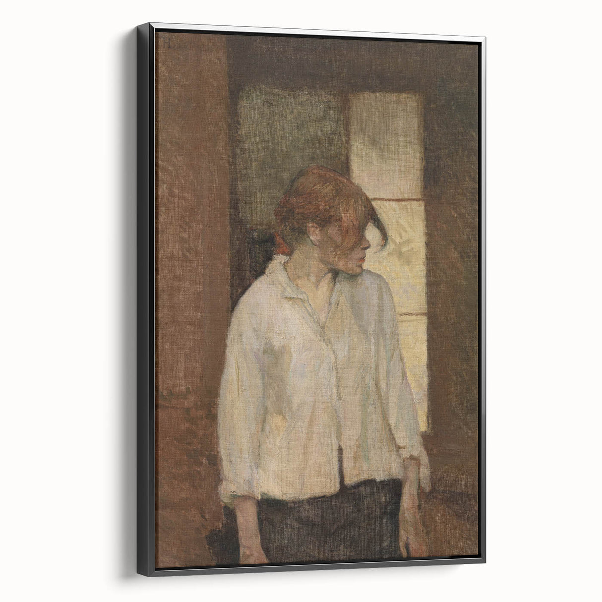 A Montrouge – Rosa La Rouge - Portrait by Toulouse-Lautrec