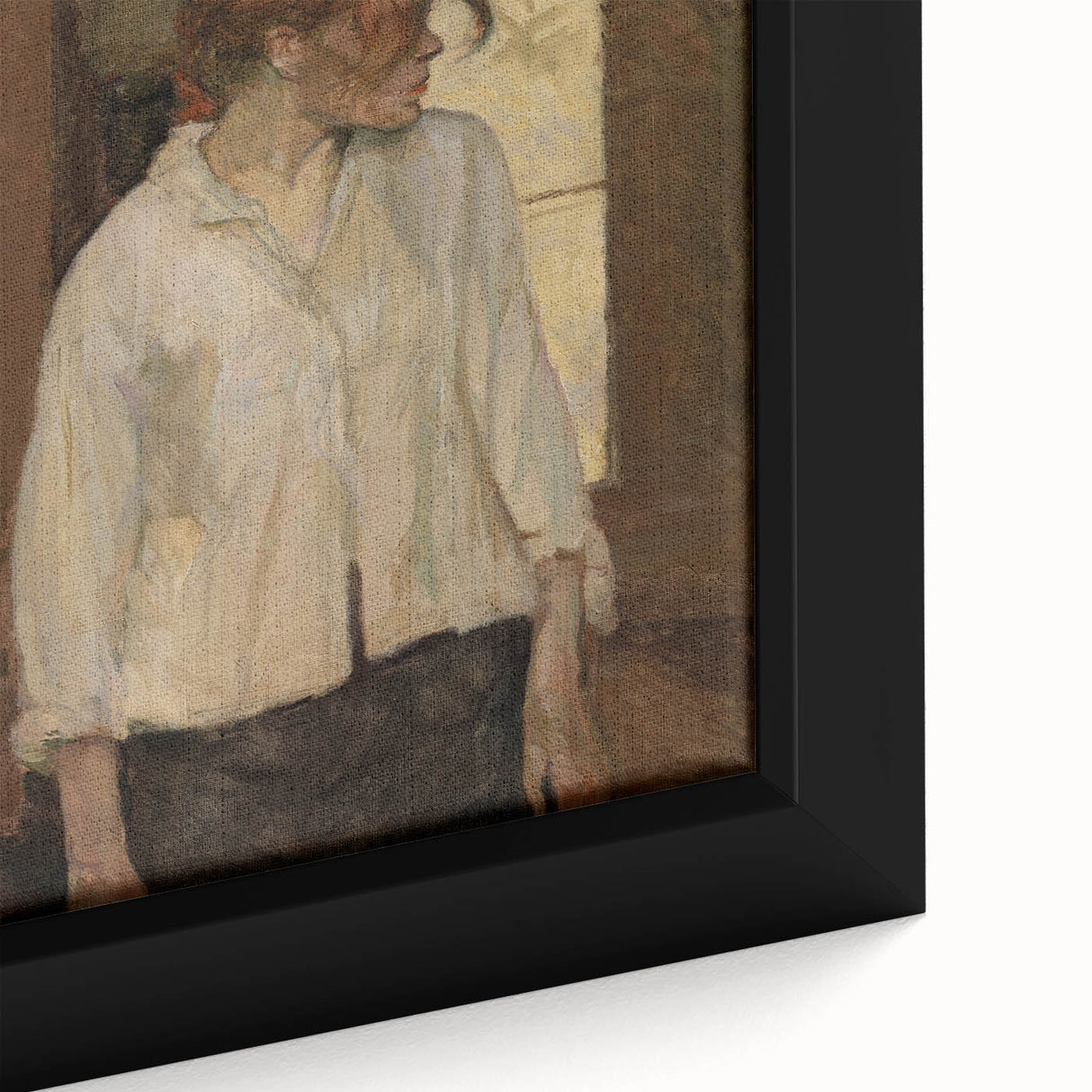 A Montrouge – Rosa La Rouge - Portrait by Toulouse-Lautrec