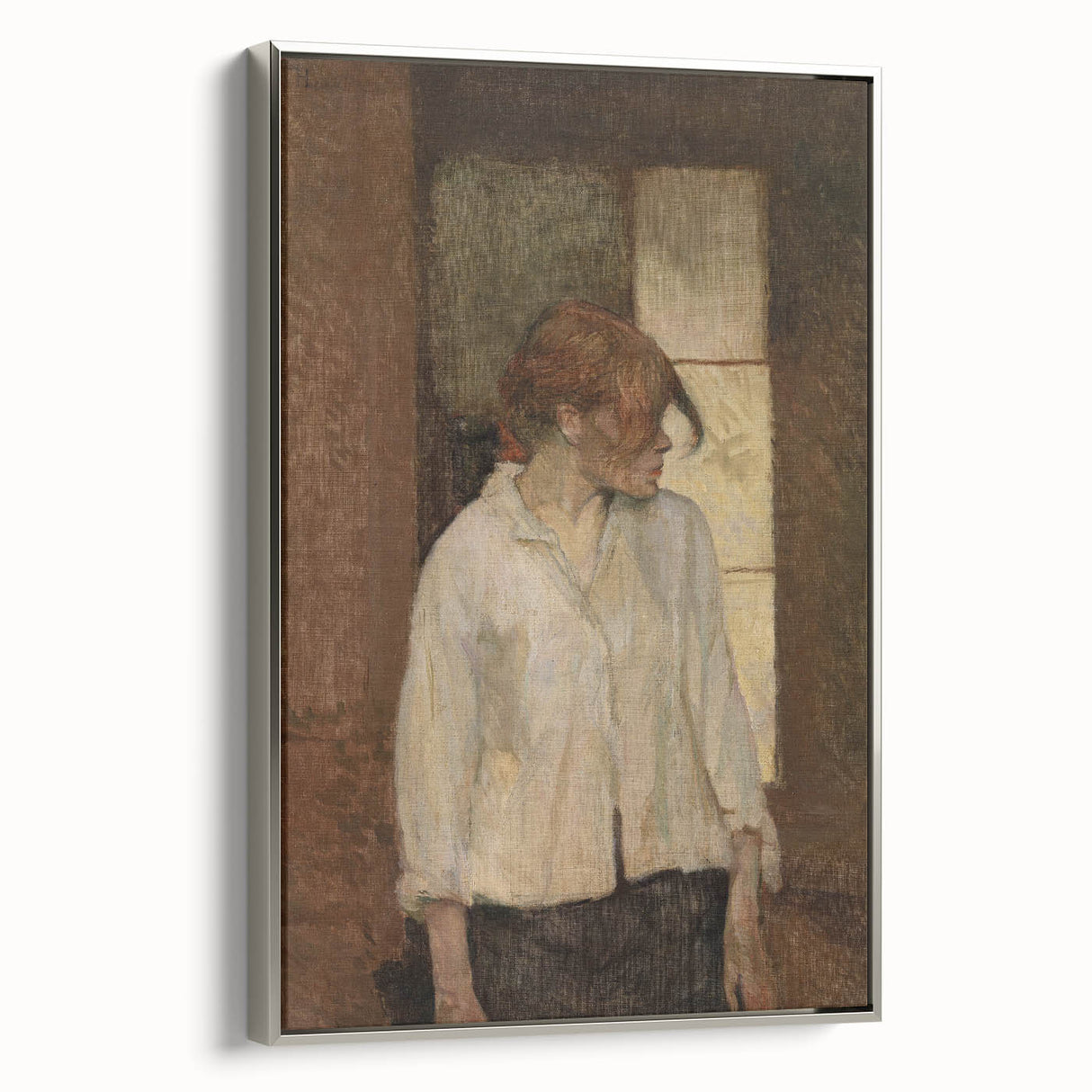 A Montrouge – Rosa La Rouge - Portrait by Toulouse-Lautrec