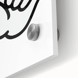 Shaka Hand - Boys Room Wall Art Kids Bedroom Decor