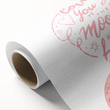 Love You to the Moon Girls Room Wall Art – Nursery Print