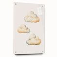 Soft Watercolor Clouds Nursery Wall Art - Baby Room Decor