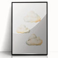 Soft Watercolor Clouds Nursery Wall Art - Baby Room Decor
