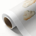 Soft Watercolor Clouds Nursery Wall Art - Baby Room Decor