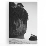 Vibrant stretched canvas artwork showcasing a landscape design with rich colors and intricate details, ideal for enhancing home decor aesthetics.