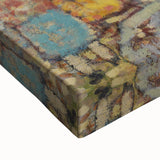 Modern Beach Scene Art Print – Contemporary Crowd & Donkeys