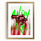 Edgy Pop Art Wall Art – Bold Graffiti Canvas Print