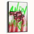 Edgy Pop Art Wall Art – Bold Graffiti Canvas Print
