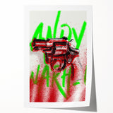 Edgy Pop Art Wall Art – Bold Graffiti Canvas Print