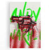 Edgy Pop Art Wall Art – Bold Graffiti Canvas Print