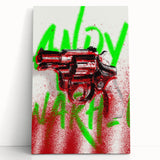 Edgy Pop Art Wall Art – Bold Graffiti Canvas Print