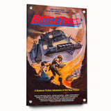 Retro Wall Art - Battletruck Vintage Sci-Fi Poster